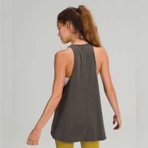 Lululemon size 12 high neck racer back tank top
